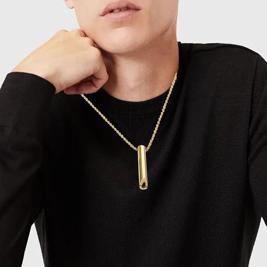 3d Shift Delightful Breathing Necklace In Stainless Steel With Adjustable Length Everyone For