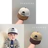 Baby-Sonnenhut mit kurzem Schirm für den Sommer Sonnenschutz Kinder Baumwoll-Baseballkappe