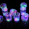 12/24pcs Mini LED Flashing Plastic Beverage Wine Drink Cup Home Bar Decorative Party Club Mug Color Flashing Light Whisky Mug Dr
