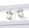 925 Unicorn Earrings Unicorn Box Colorful Pearl