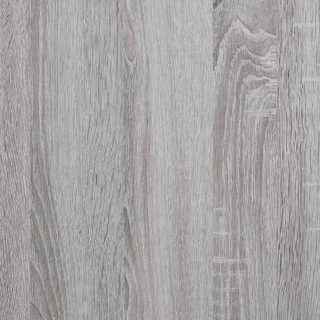 Sideboard Grau Sonoma 695x34x90 cm Holzwerkstoff