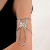 Butterfly Arm Ring, Stylish Multi-Layer Cuban Chain Tassel Bracelet Personalized Jewelry
