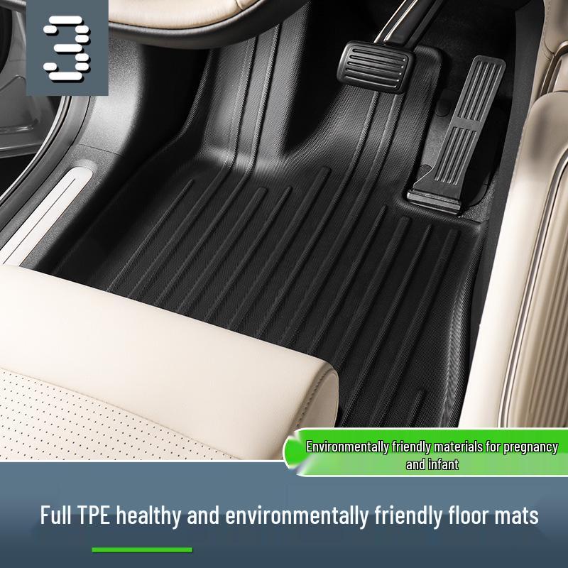 Custom TPE Car Mats for Weilai ES6/EC6 (Model Years 23-25) – Includes Trunk Mat