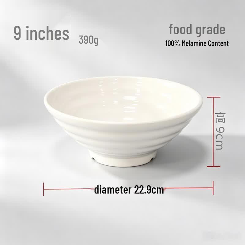 Food Grade Melamine Conical Noodle Bowl