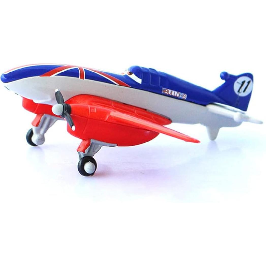 Самолет Пыльный Рипслингер №13 Металлический Литой Классический Сплав Игрушечный Самолет для Детей Подарок Bulldog No.11