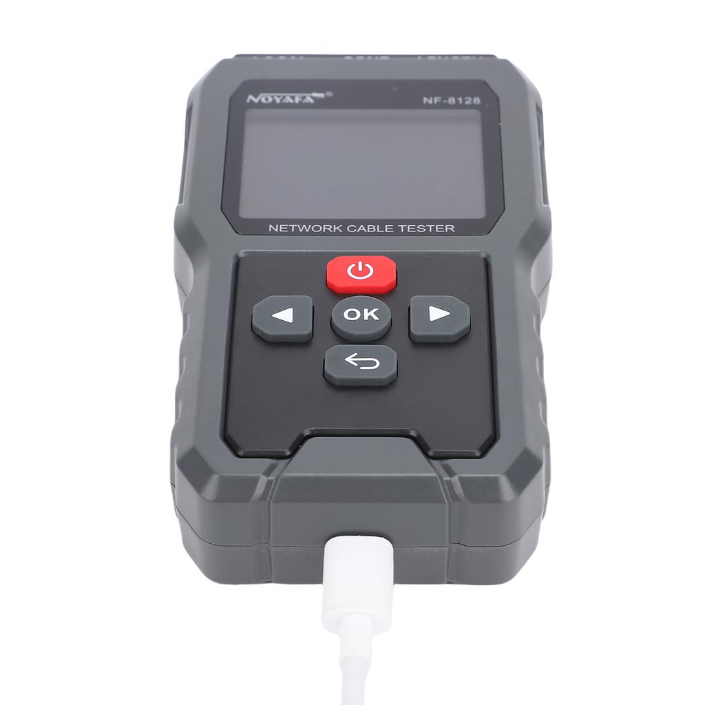 Network Cable Tester, Ethernet Cable Tester for CAT5 CAT6, Wire Tracer with RJ45 Port NF 8128