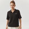 Skechers Breathable Solid Color Fitted Short Sleeve Polo Shirt Women tops L126W029-0018