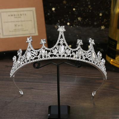 Corona nuziale esclusiva per la regina corona principessa compleanno accessori per capelli ballo salone auto copricapo