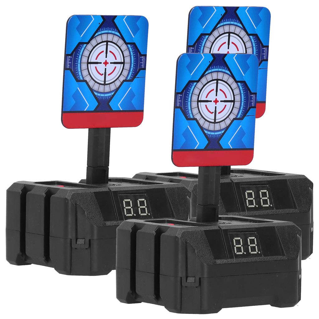 3pcs Electric Score Target Automatic Light Sound Detachable Target Practice Children Toys