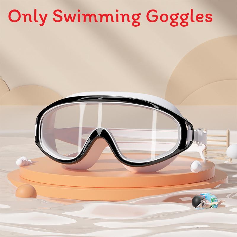 Childrens Waterproof Antifog Pc Swim Goggles For Kids Pool Swimming Practice