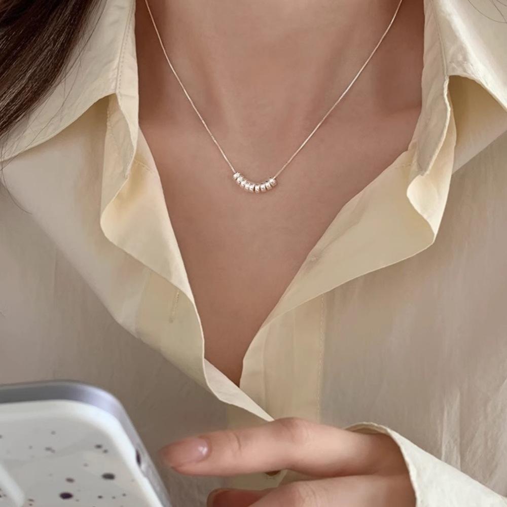 Pearl Butterfly Necklace Female Design Sense High Sense Does Not Fade Accessories Collarbone Chain Tide