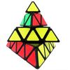 Magic 4 până la 4 Piraminx Sengso Triunghiular Puzle 4x4x4 Triunghi Cub Piramix Shengshou Piramik Cadou maghiar pentru copii de la 9 la 12 ani