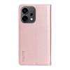 For Oppo Reno14 5G (China)/Oppo Reno14 F 5G/Oppo Reno14 5G (Global) Phone Cases YIKATU Magnetic Closure PU Leather Mobile Cover -  Rose Gold