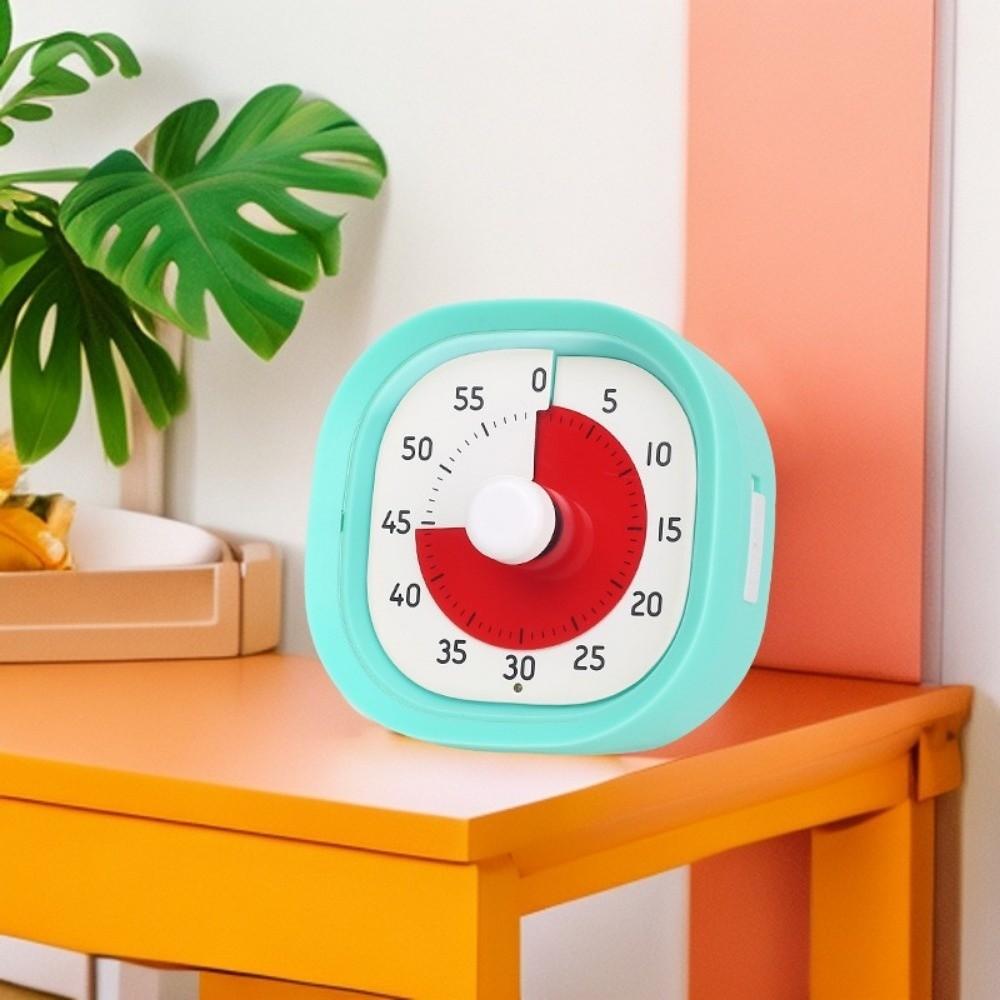 60-Minute Kitchen Countdown Reminder Self-discipline Alarm Clock Visual Timer Reading Room