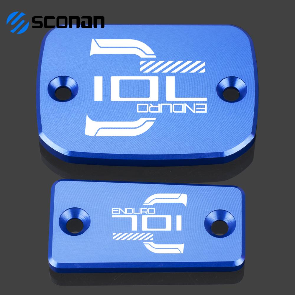 

701ENDURO мотоцикл с ЧПУ алюминиевый новый передний тормозной чехол для Husqvarna 701 ENDURO 2016-эндуро синий