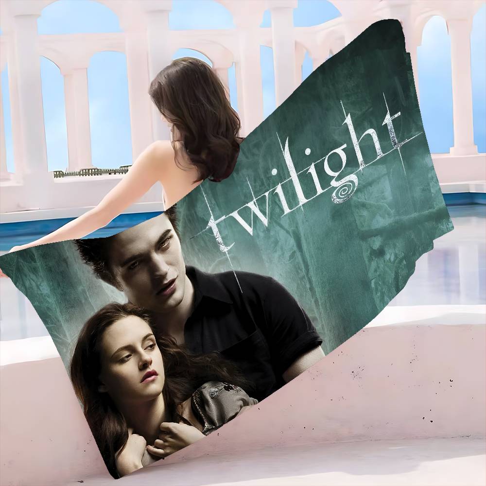 Movie Twilight Beach Towel Colorful Bath Towels For Girl Microfiber Quick Dry Custom Sand Free Beach Yoga Spa Gym Pool
