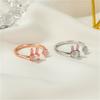 Sweet Lovely Rabbit Open Rings For Women Cute Animal Jewelry Charm Gothic Punk Rabbit Knuckle Finger Rings Fashion Jewelry Gifts