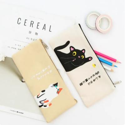 Koreanische Version Leinwand Bleistift Fall Wasserdichte Stift Bleistift Radiergummi Lagerung Tasche Student