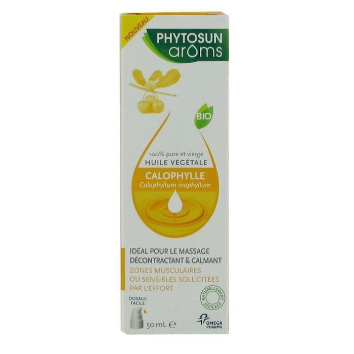Phytosun Huile Végétale Bio Calophylle 50ml