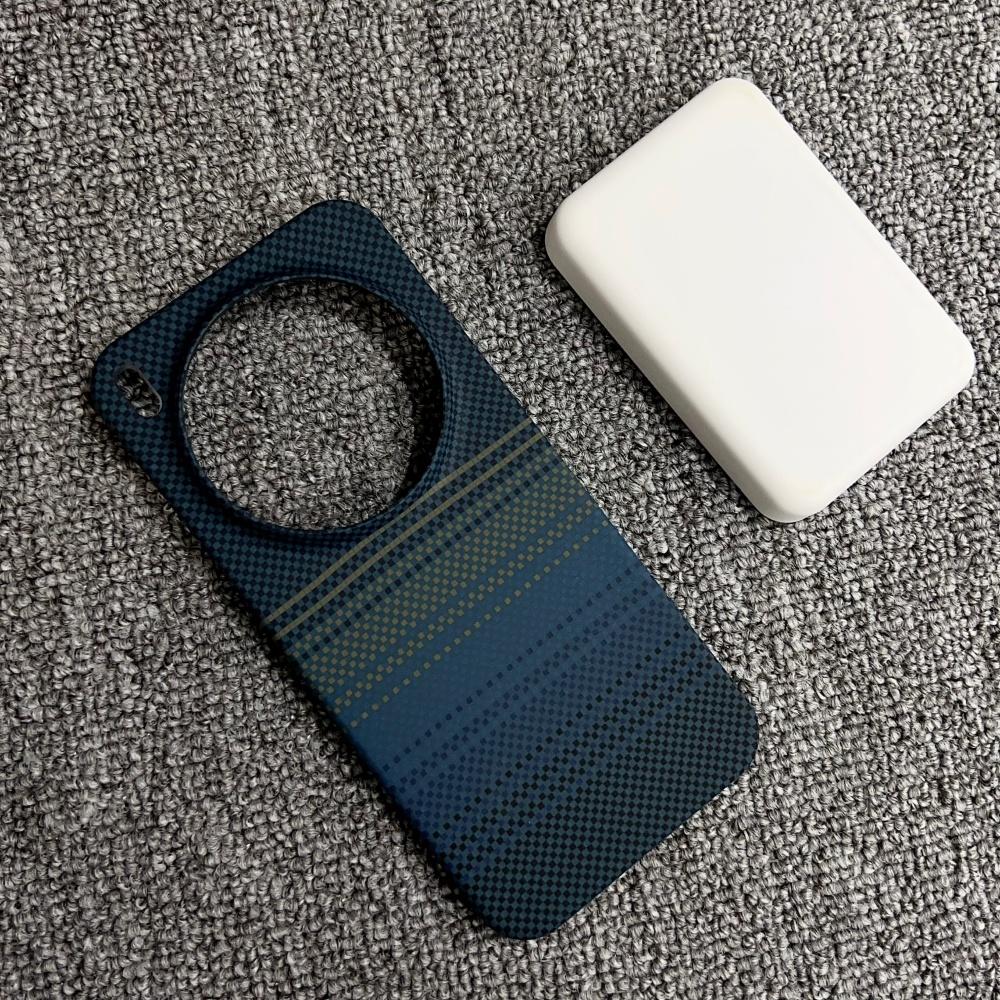 Rahmenlose Carbonfaser Kevlar PC Für Magsafe Magnetische Handyhülle Für VIVO X300 X200 Pro Mini Ultra Mode Kabelloses Lade Cover