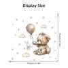 1Pc Star Bear Balloon Furniture Wall Stickers For Baby Room Decor Kids Room Bedroom Decoration Wall Art Living Room Wall Decals