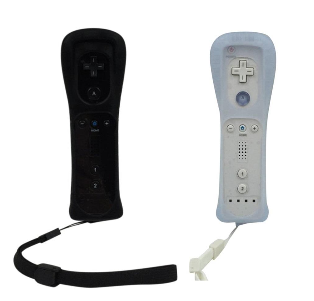 Silikon Kılıflı Wii Gamepad için Kablosuz Bluetooth Uzaktan Kumanda Hareket Sensörlü