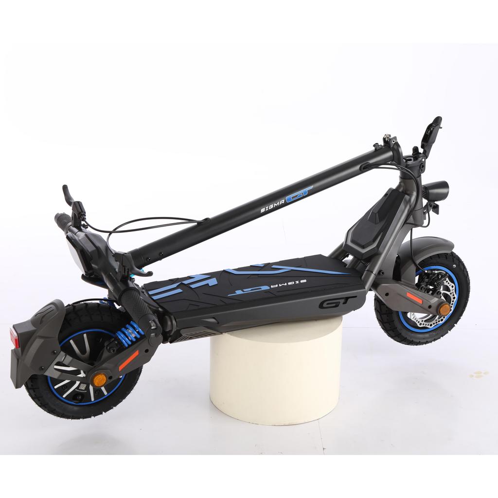 M-HUNTER N07 Foldable Adult Offroad E Scooter 1000W Powerful Motor 48V 15AH Lithium Battery 10 Inch Pneumatic Tires for Outdoor Rough Road Riding