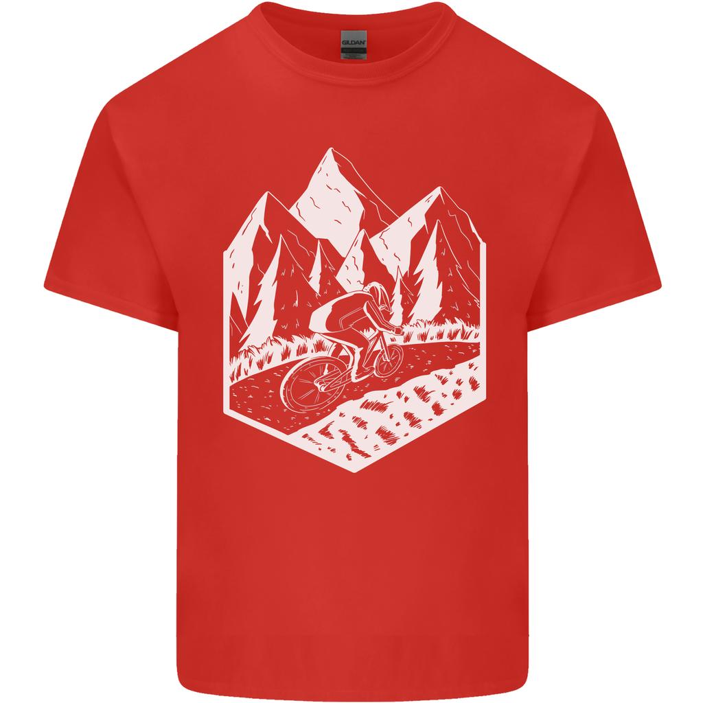 DH Downhill Mountain Biking Cycling Bicycle Unisexs Light Cotton TShirt