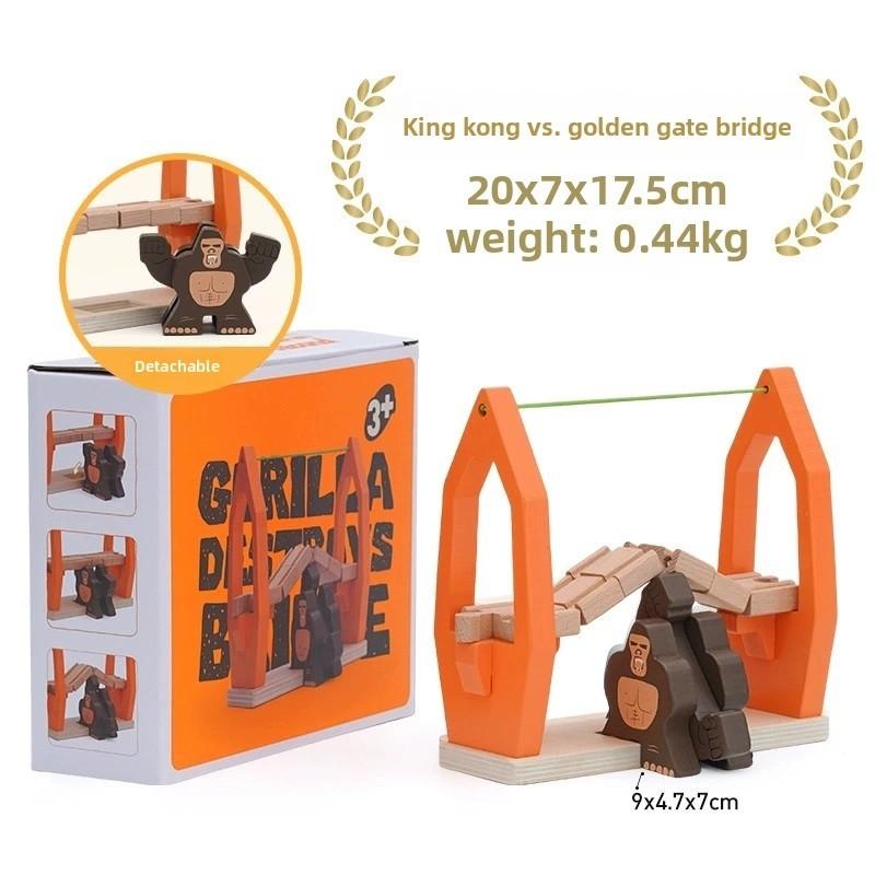 Wooden Railway Bridge Accessories All Kinds of Track Bridges Fit for Major Wooden Railway Brands Educational Gifts for Children