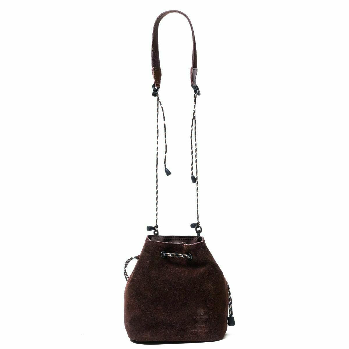 

ASSOB Water Proof Suede Mini Drawstring Shoulder Drawstring Bag Mini Drawstring Bag CHOCO / шоколадний