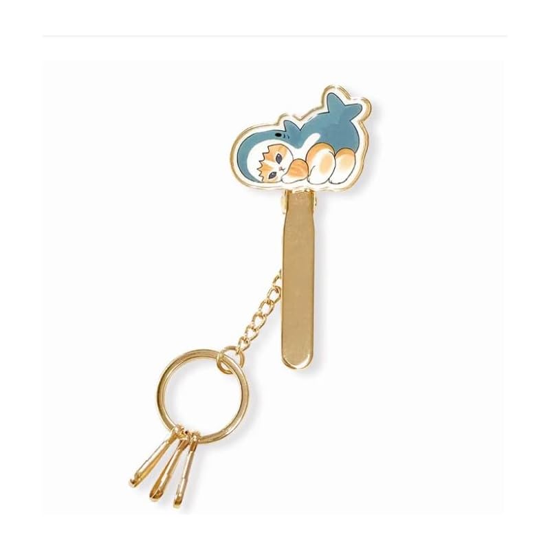 

mofusand clip charm shark butt