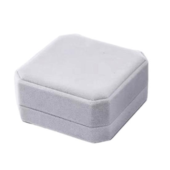 Yousheng 3-in-1 Jewelry Box, Octagonal Design, Soft Flannel Shockproof Organizer, for Necklaces Rings Earrings Wedding