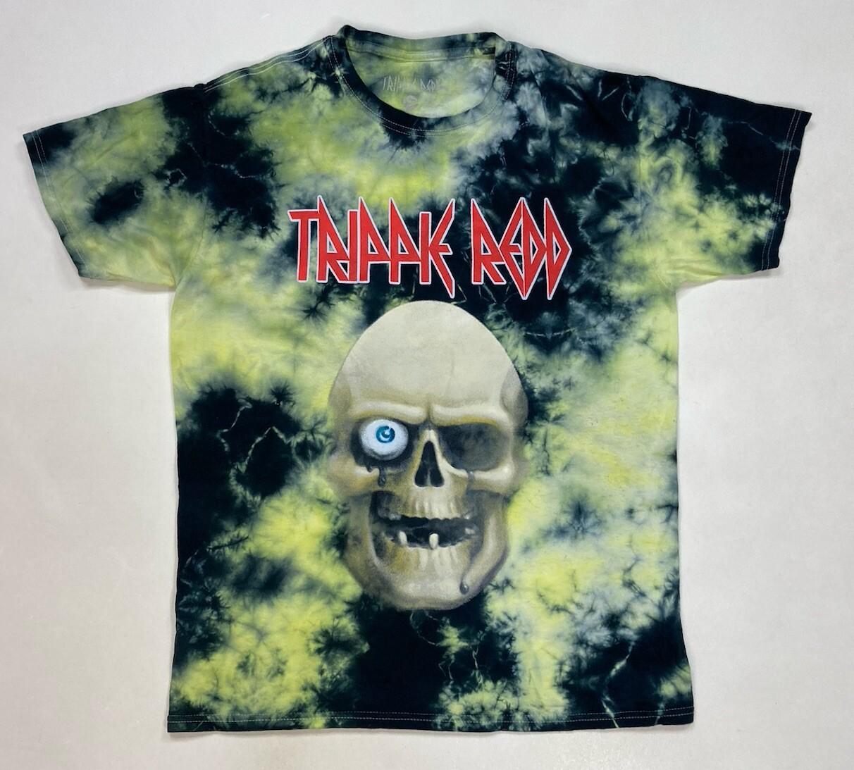 Trippie Redd Skull Graphic T-shirt Men Medium Multicolor Tie Dye Music XXXL