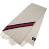 Gucci 508027 Schal beige Wolle Herren