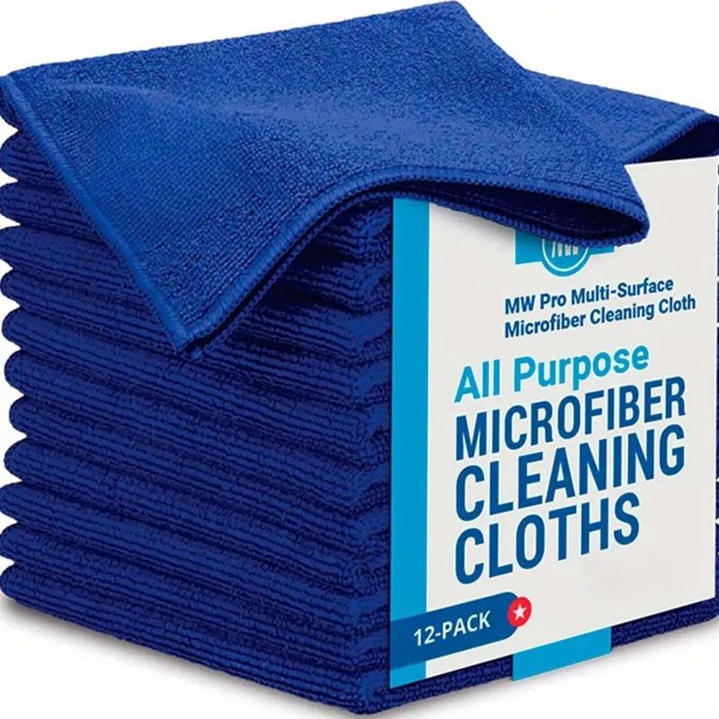 

3/12pcs Microfiber Towels Car Wash Drying Cloth Towel Household Cleaning Cloths Auto Detailing Polishing Cloth Home Clean Tools 6pcs синий