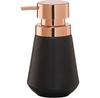 Sealskin Conical Porcelain Black Liquid Soap Dispenser 362330219
