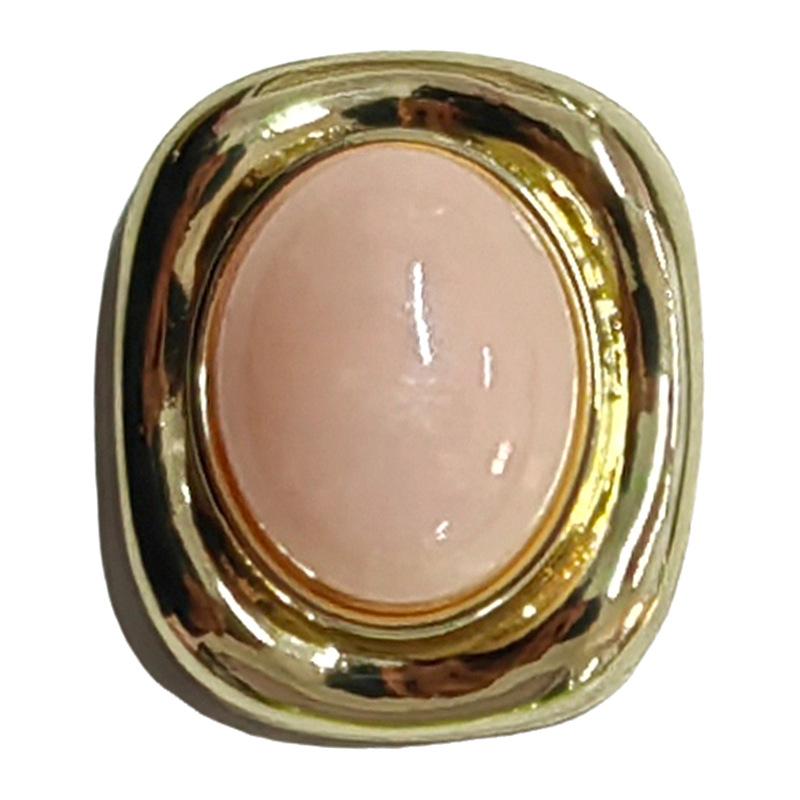 5 st Specialformade Legeringsknappar Oval Tröja Stickad Kofta Klädknapp Dubbelsidig Ullkappa Knapp