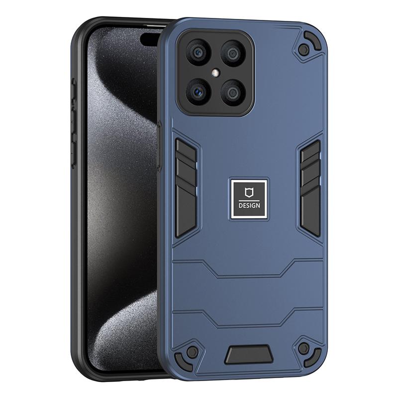 For Honor X8 X8A X8B Magnetic Shockproof Armor Matte Case For Honor X8A For Honor X8B Soft Silicone Bumper Hard PC Cover