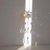 Crystal Suncatcher Prisms Hanging Sun Rainbow Light Catcher Chain Window Drop Wind Chimes Bell Garden Wedding Home Charm Decor