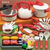 Children's Play Kitchen Set: Cooking & Cutting Toy with Vegetables for Boys & Girls