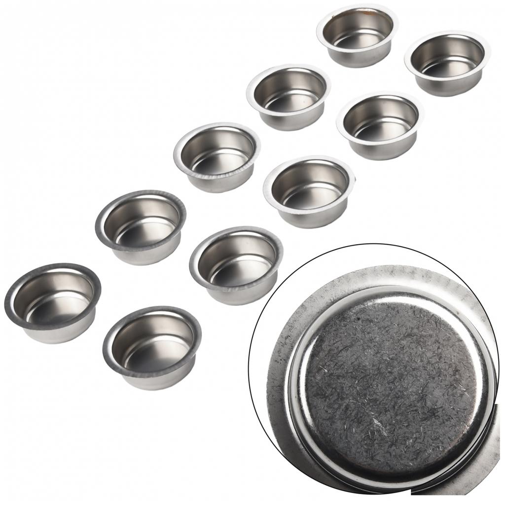 12ks Kelímky na svíčky Kovové Kompletní specifikace Hardware Nádoba Příslušenství