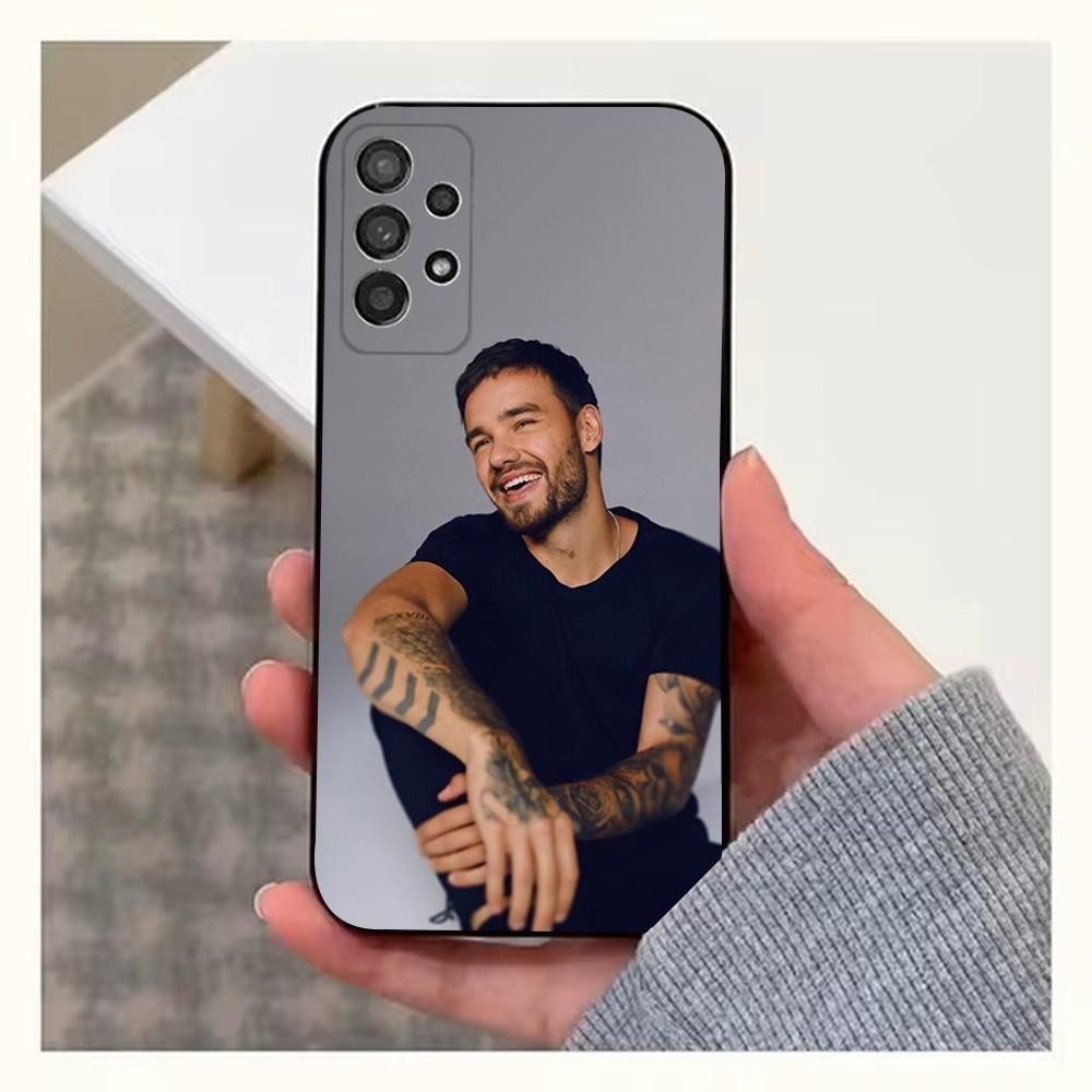 

Singer L-Liam P-Paynes Phone Case For Samsung S25,S24,S23,S22,S20,S21,S10,Ultra,Plus,Lite,FE,Soft Silicone Black Cover Samsung S24