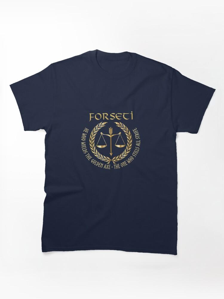 Golden Axe Forseti, Norse God of Justice Classic T-Shirt