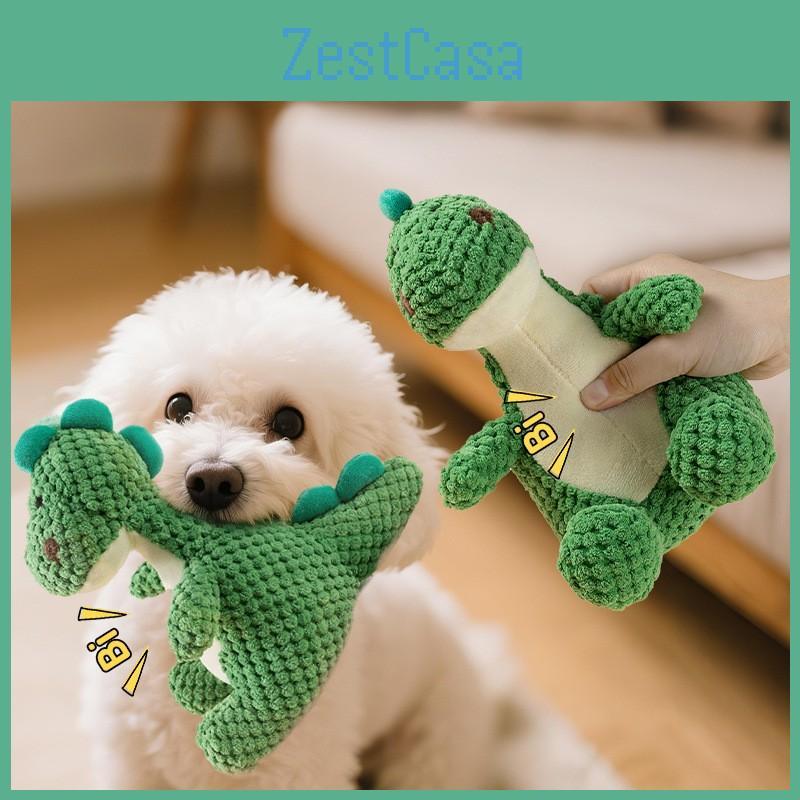 Pet Toys Dinosaur Plush Sound Chew Toy For Small Dogs And Cats Comfort
