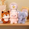 15CM Cute Animal Plush Toy Children Table Doll Ornaments Companion Doll Birthday Christmas Gifts Soft Sleeping Companion Kawaii