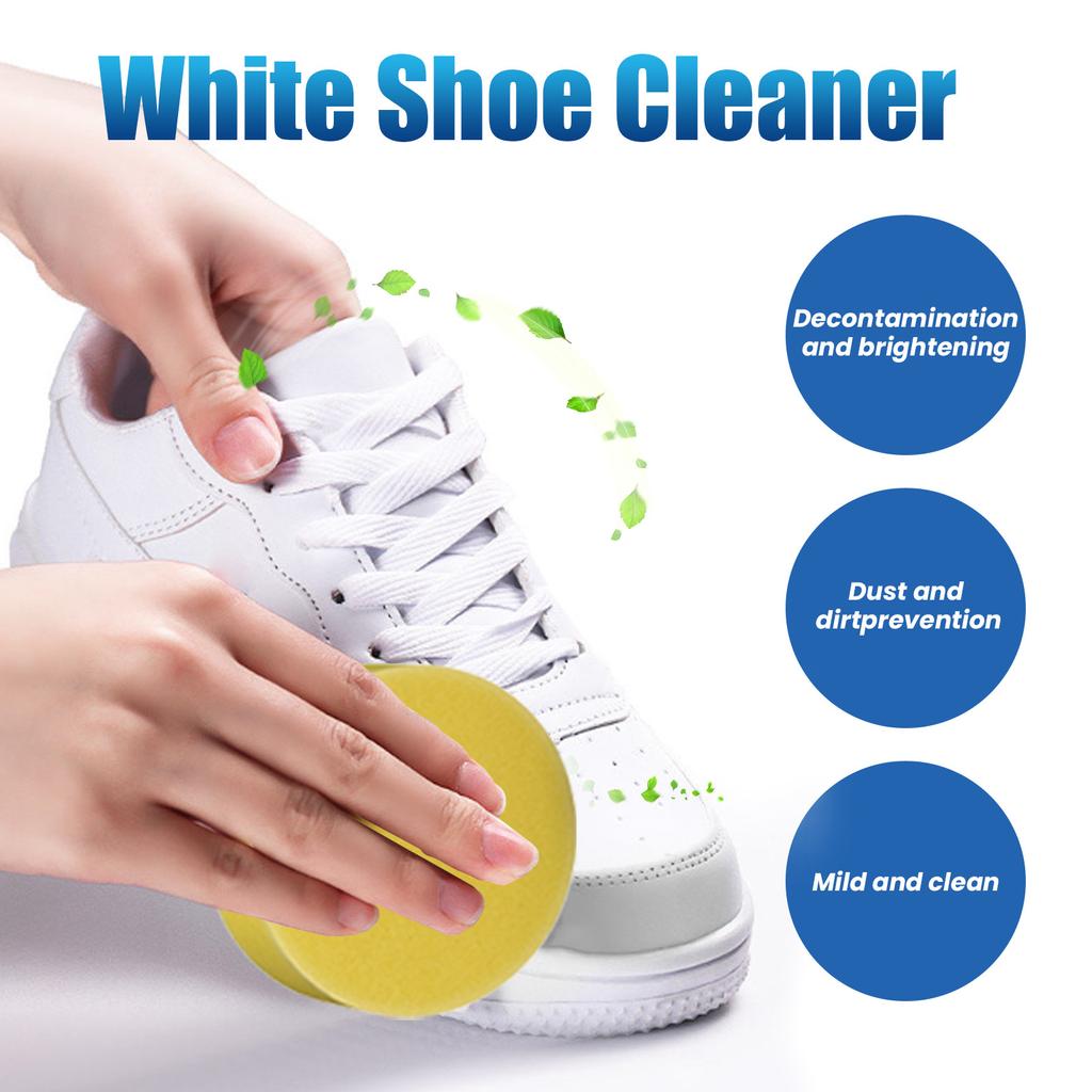 White Shoes Stain Polish Cleaner Čisticí prostředek na skvrny Odstraňte Yellow Edge Cleaner Whiten Cleaning Polish