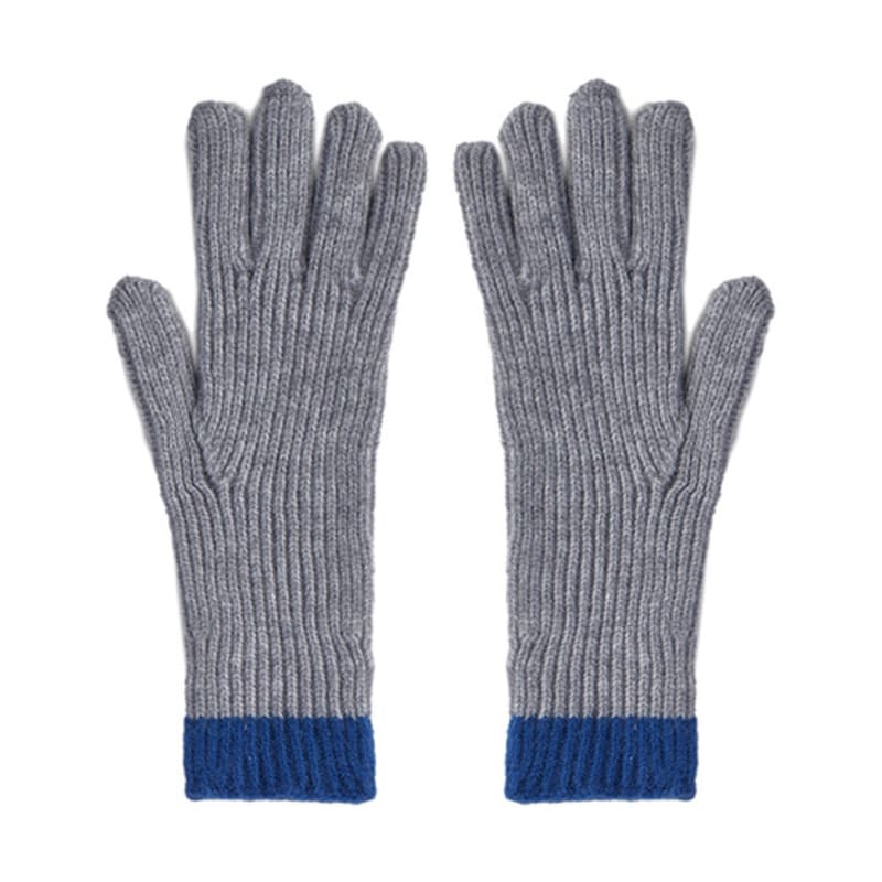 PAPERBOY Two-Tone Two-Hole Touch Gloves (6 Colors)