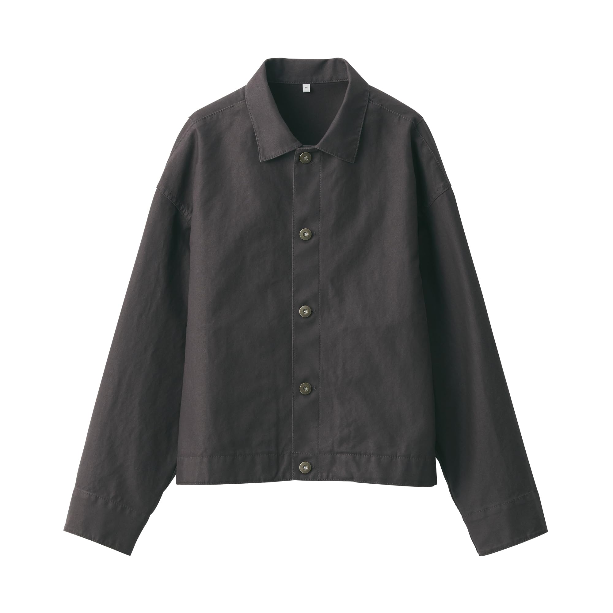 

MUJI Washi Blend Dark Size M Women s Jacket, BG1REA4A, Brown,