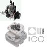Compact Cylinder Piston Kit Silver Engine Replacement Parts Durable Engine Rebuild Kit