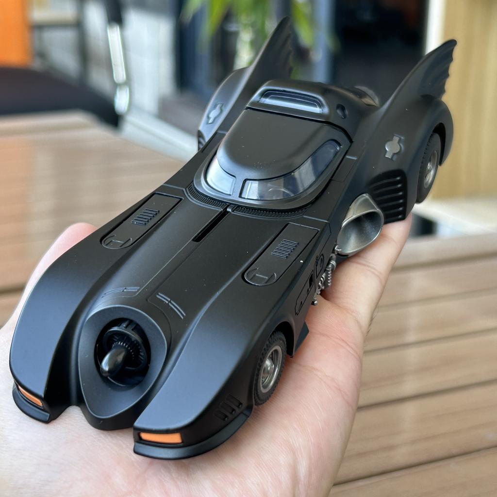 1:32 1989 Batmobile Classic High Simulation Toys Alloy Metal Diecast Model Car Boy’s High Simulation Miniature Holiday Presents